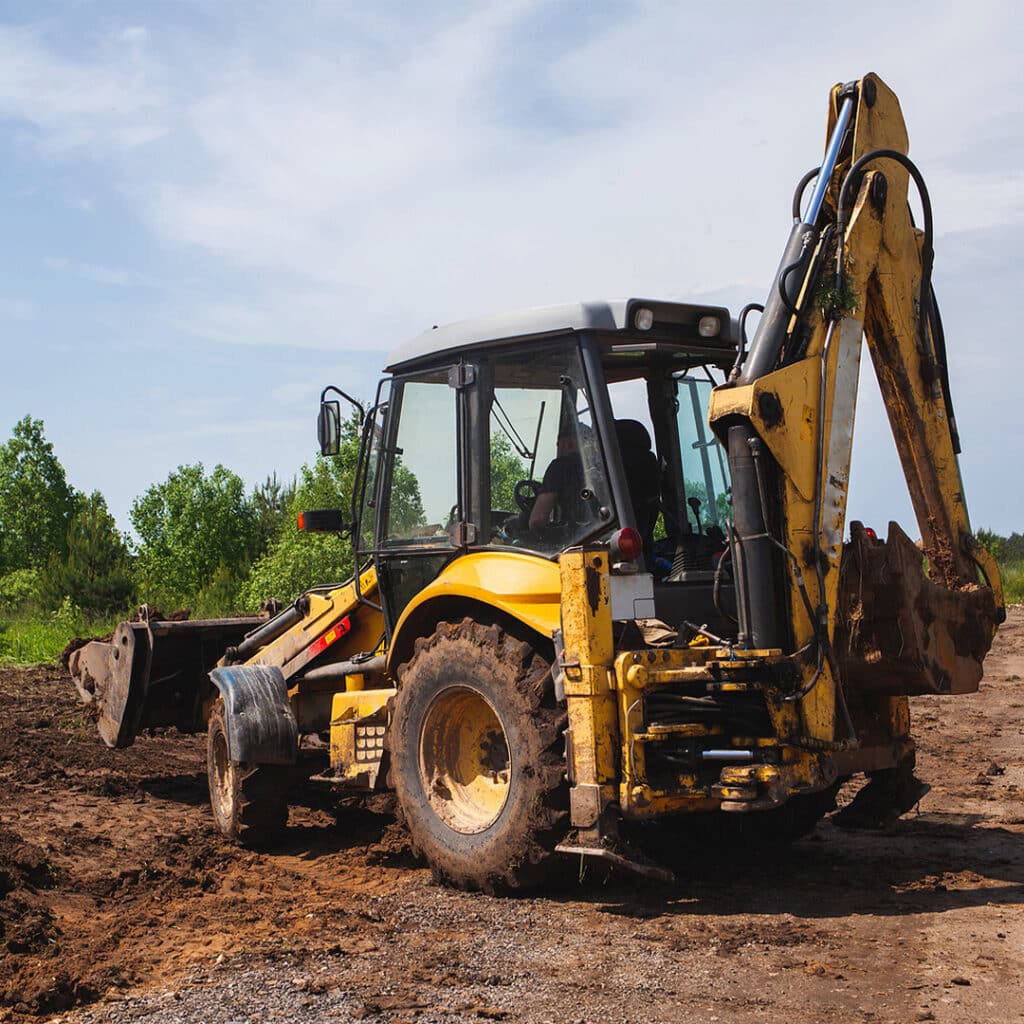 Site prep and land leveling services in McCordsville, IN